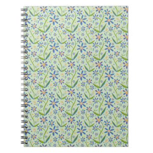 Carnet Prairie Marguerites aquarelles dansantes