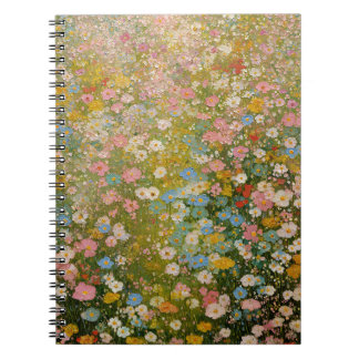 Carnet Prairies de fleurs sauvages colorées 3