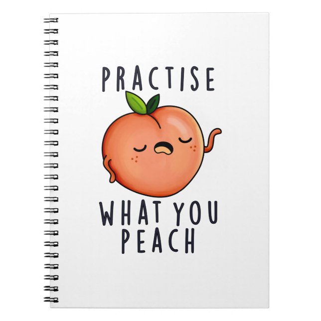 Carnet Pratiquez ce que vous dites Funny Positive Fruit P (Devant)