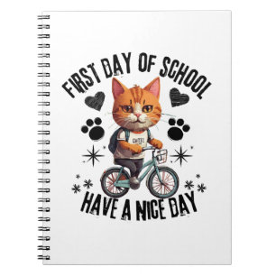 Carnet Premier Jour D'École Passe Une Bonne Journée