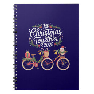 Carnet Premier Noël ensemble 2025 Couple romantique 