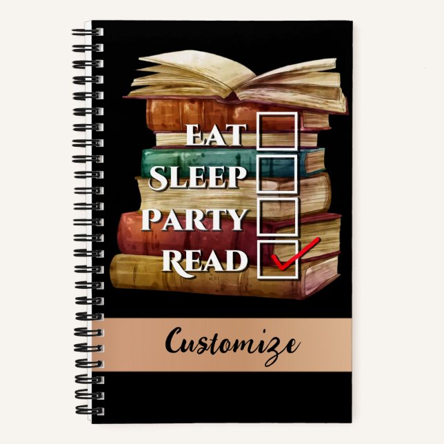 Carnet Première lecture personnalisée (Recto)