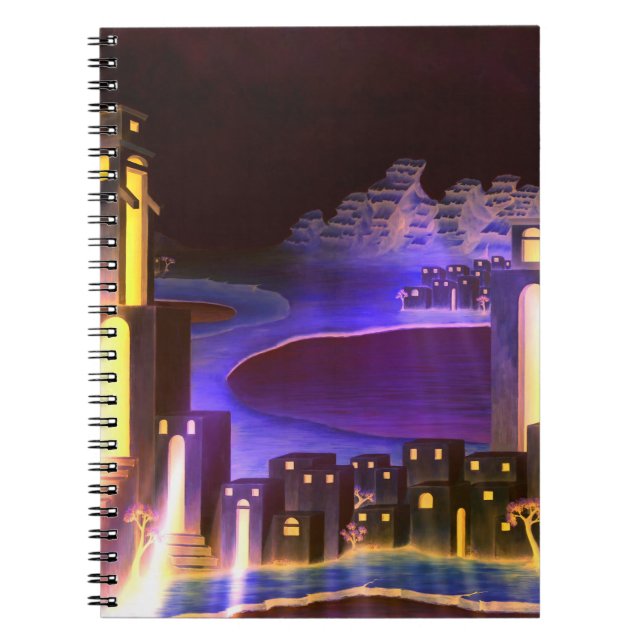 Carnet "Première révélation" - mystérieux art mystérieux (Devant)