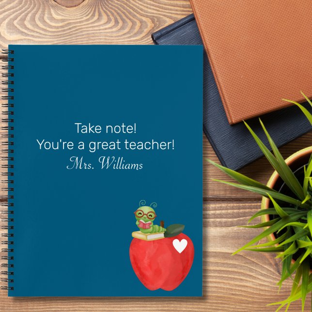 Carnet Prenez note Vous êtes un excellent professeur,Reme (Créateur téléchargé)