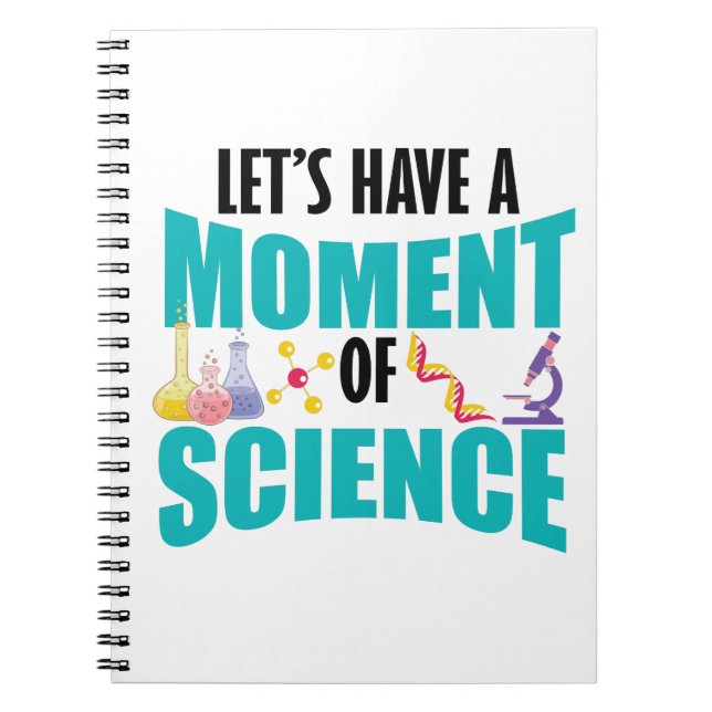 Carnet Prenons un moment de science (Devant)