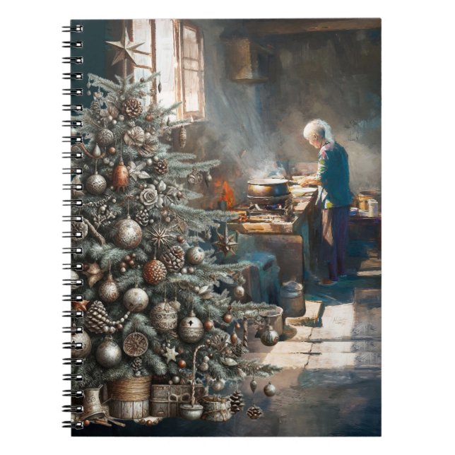 CARNET PRÉPARATIFS POUR LE RÉVEILLON DE NOËL (Devant)