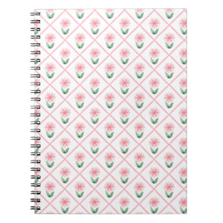 Carnet Preppy floral trellis grandmillenial