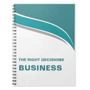 Carnet Présentation d'entreprise Simple Modern Decisions