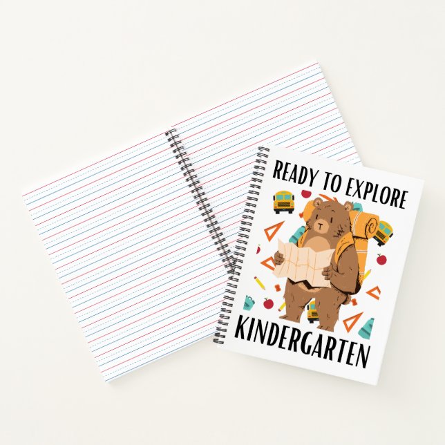 Carnet Prêt à explorer la maternelle (Intérieur)