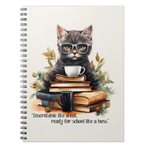 Carnet Prêt Pour L'École Comme Un Patron