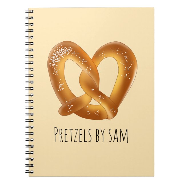 Carnet Pretzel doux au sel (Devant)