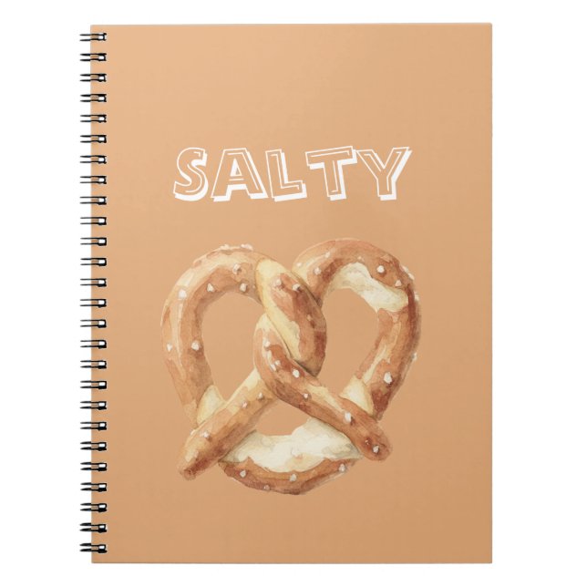 Carnet Pretzel salé   (Devant)