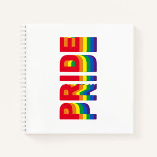 Carnet Pride lgbt lgbtq queer gay couleurs arc-en-ciel bl