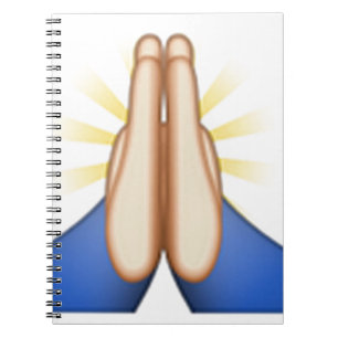 Carnet prier émoji