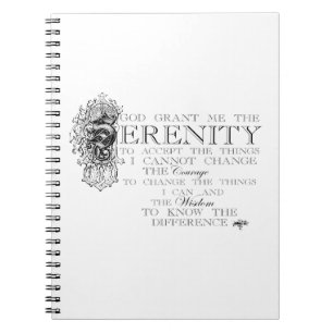 Carnet Prière de sérénité