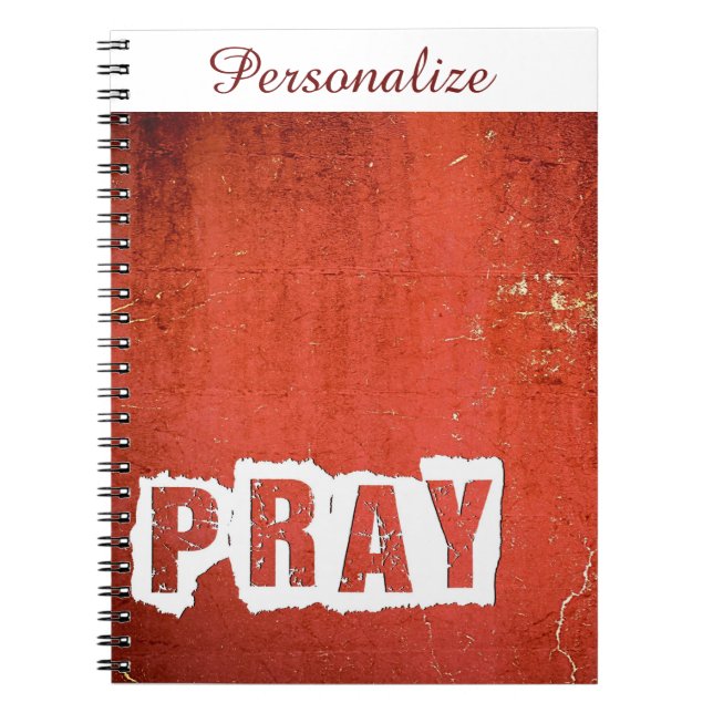 Carnet Prière personnalisée (Devant)