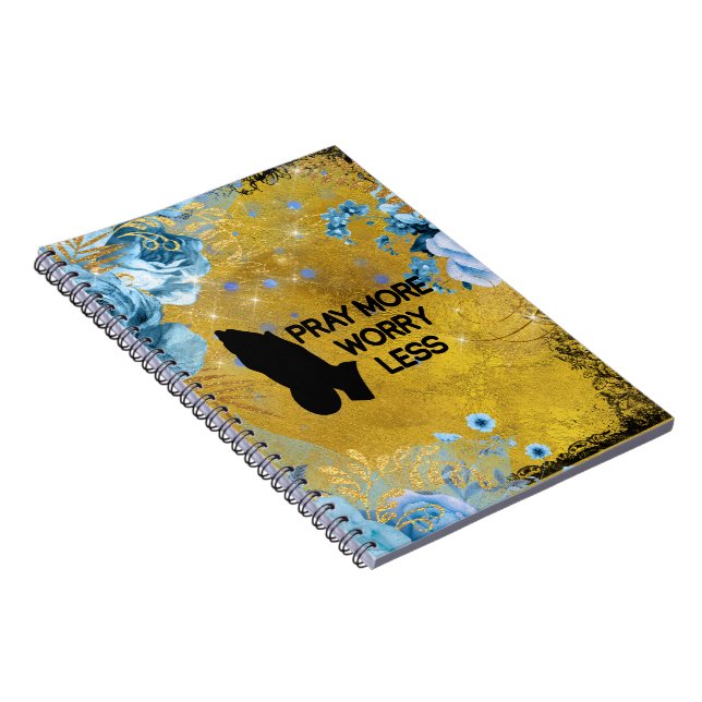 Carnet Priez Plus Inquiet Moins Prière (Côté Droit)