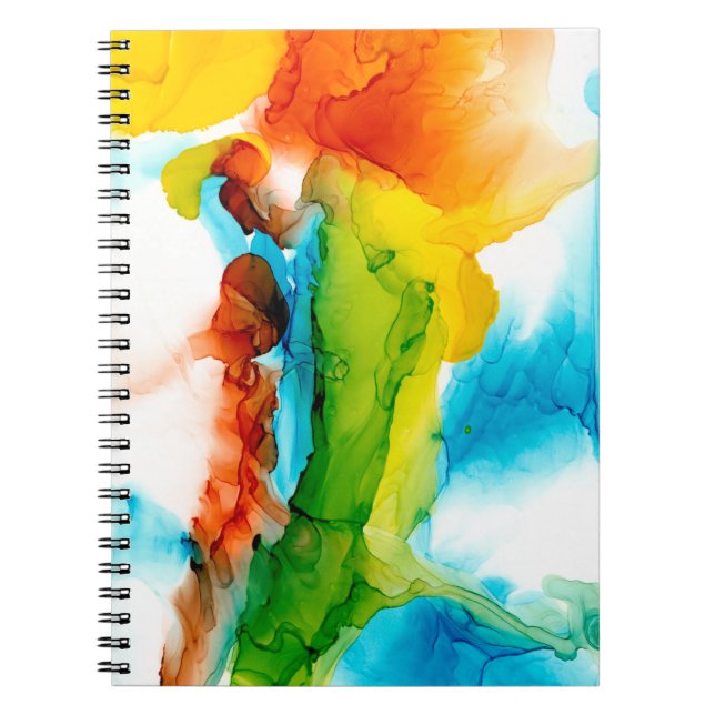 Carnet Primary Plume - Watercolors (Devant)