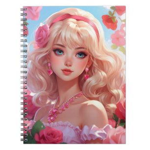 Carnet princesse des fleurs