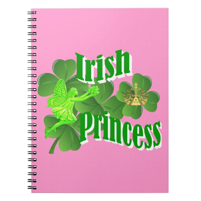 Carnet princesse irlandaise (Devant)