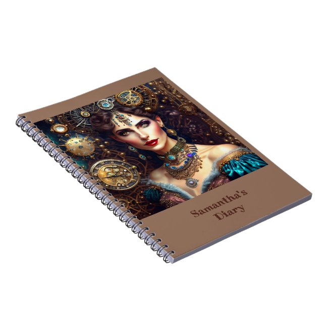 Carnet Princesse Steampunk (Côté Droit)
