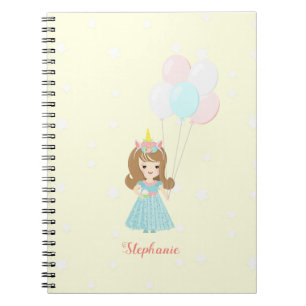 Carnet Princesse Unicorn