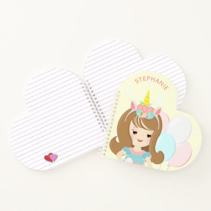 Carnet Princesse Unicorn