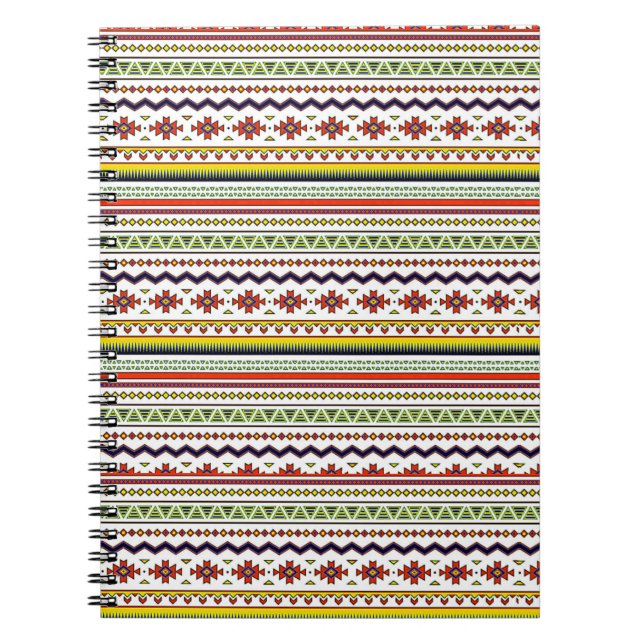 Carnet Printemps tribal lumineux (Devant)