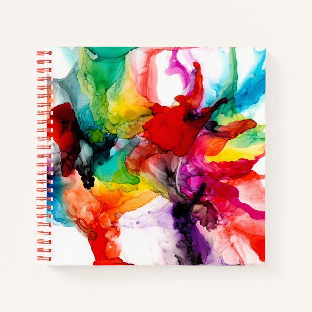 Carnet Prisme de bijoux - Aquarelle (Devant)