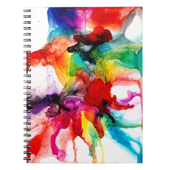 Carnet Prisme de bijoux - Aquarelle (Devant)
