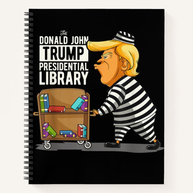 Carnet Prison Trump Presidential Library (Devant)
