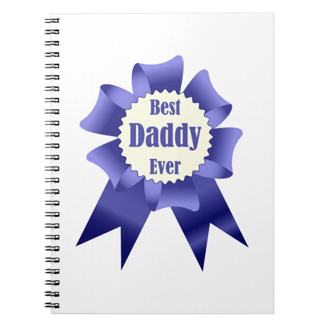Carnet Prix Best Daddy Ever pour le Père (Devant)