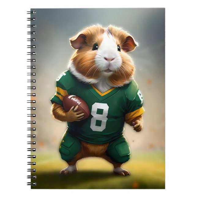 Carnet Prodigue du Pigskin : Le Quarterback du Cochon d'I (Devant)