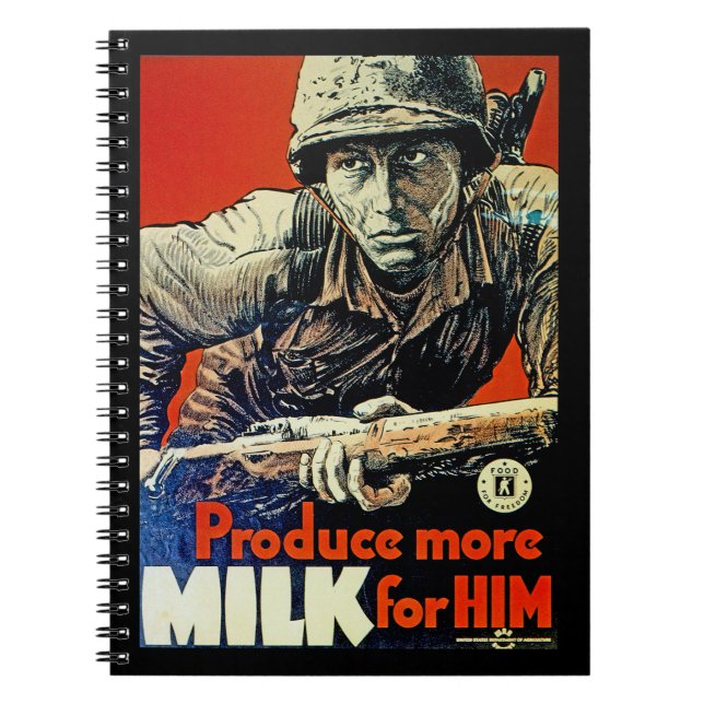 Carnet Produire plus de lait pour lui (Devant)