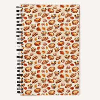 Carnet Produits de boulangerie d'automne