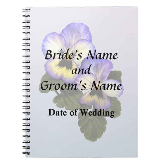 Carnet Produits Mariages Pansy Duo (Devant)