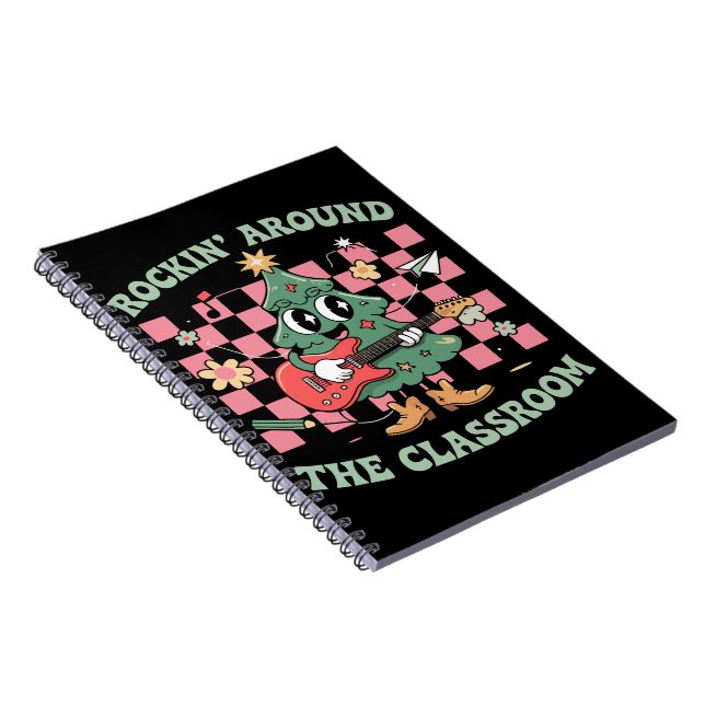 Carnet Prof Xmas Rocke Dans La Classe Groovy (Côté Droit)