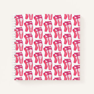 Carnet Professeur de danse personnalisé Ballet rose Point