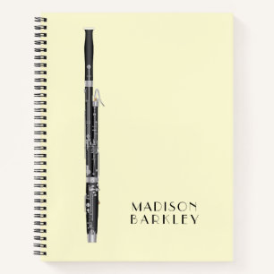Carnet Professeur de musique Bassoon