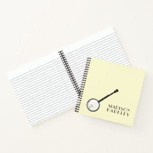 Carnet Professeur de musique de Banjo