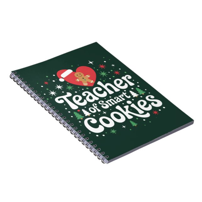 Carnet Professeur de Noël de cookies intelligents  (Côté Droit)