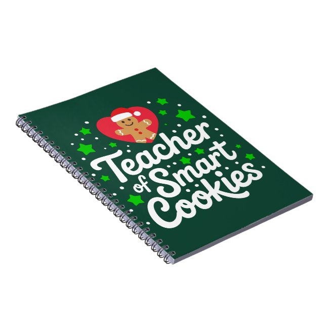 Carnet Professeur de Noël de cookies intelligents Vie d'e (Côté Droit)