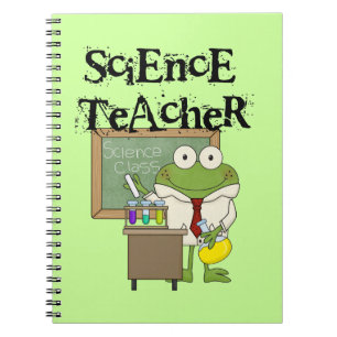 Carnet Professeur de sciences de la grenouille