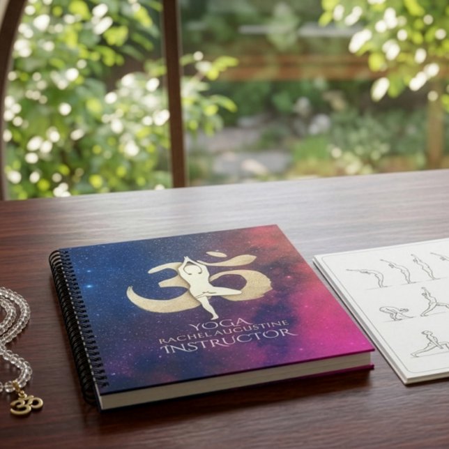 Carnet Professeur de studio de yoga Pose de méditation Sy (Créateur téléchargé)