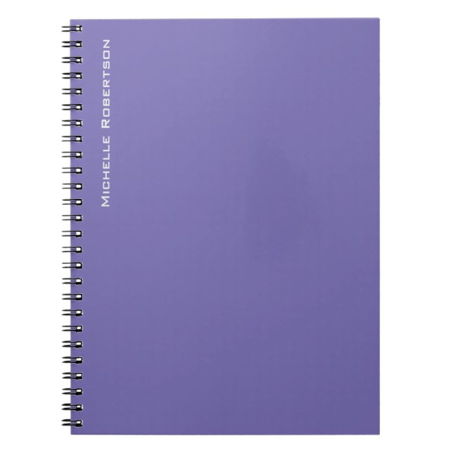Carnet Professional Minimalist Plain Modern Ajouter un no (Devant)