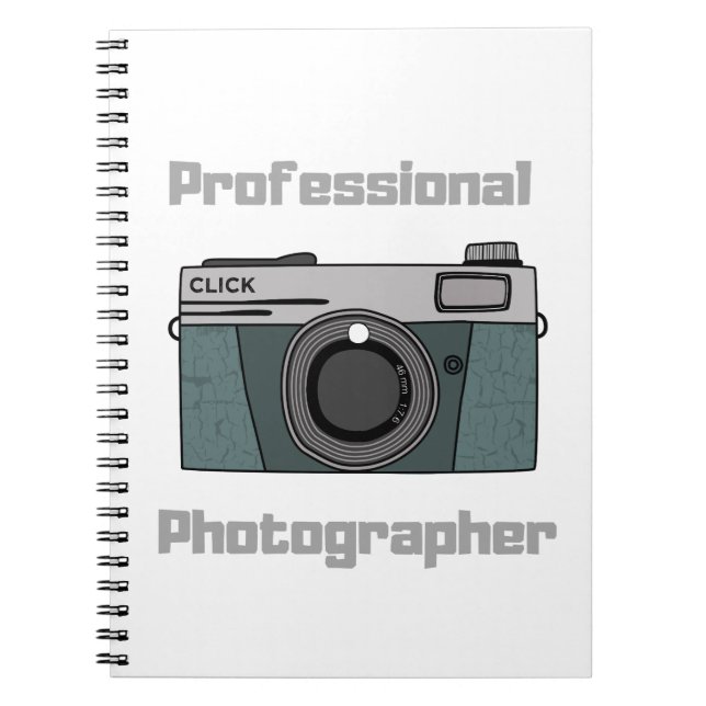 Carnet Professional Photographer (Devant)