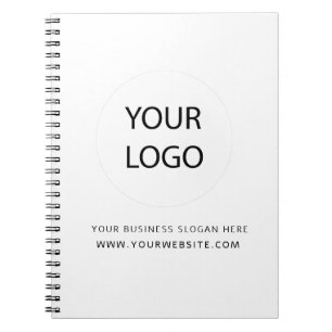 Carnet Professionnel blanc Personnalisé Logo Entreprise