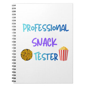 Carnet Professionnel de Testeur de Friandises pour