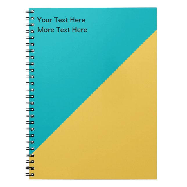 Carnet Professionnel des affaires Moderne Minimaliste  (Devant)