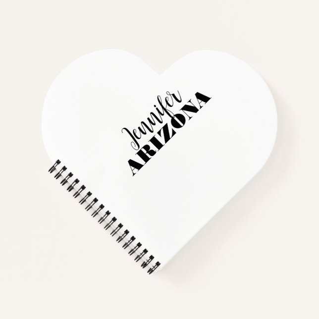 Carnet Professionnel élégant moderne minimaliste simple (Devant)